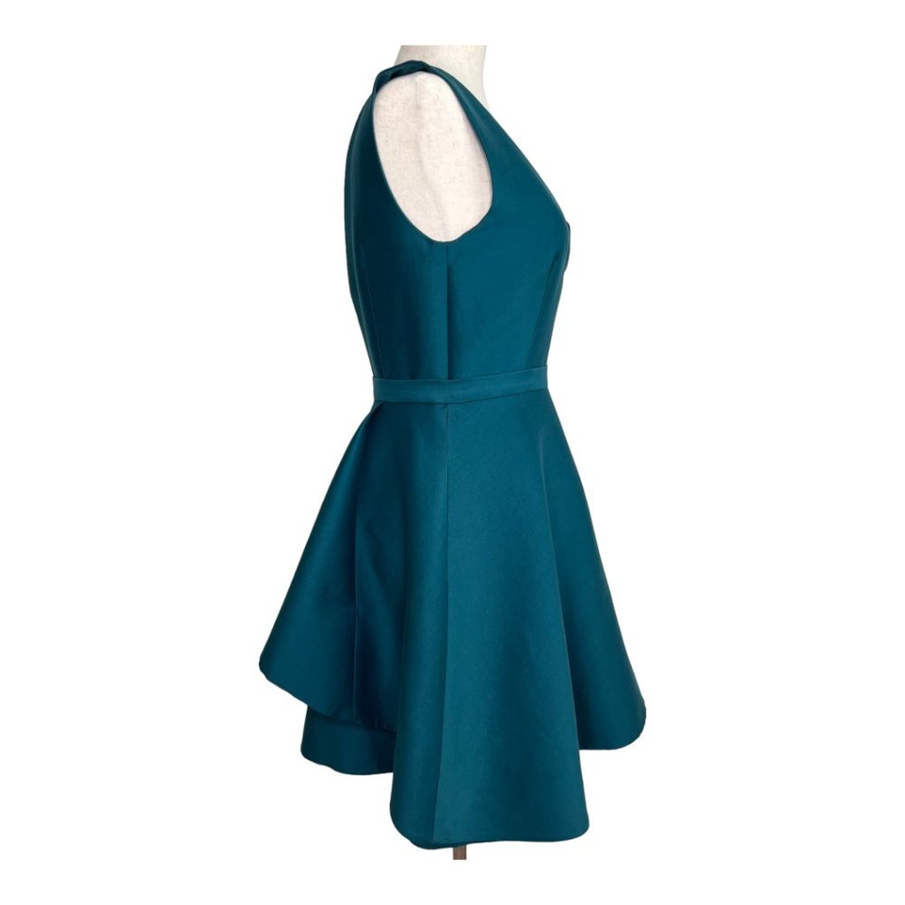 Halston Heritage Cocktail Mini Flare Dress - Picture 4 of 8